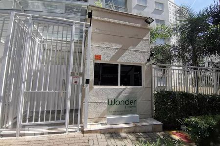 Apartamento para alugar com 56m², 2 quartos e 1 vagaFachada e portaria
