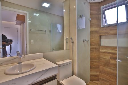 Apartamento para alugar com 92m², 3 quartos e 2 vagasBanheiro do Quarto 1