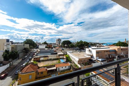 Vista da Sala  de apartamento à venda com 2 quartos, 55m² em Taquaral, Campinas