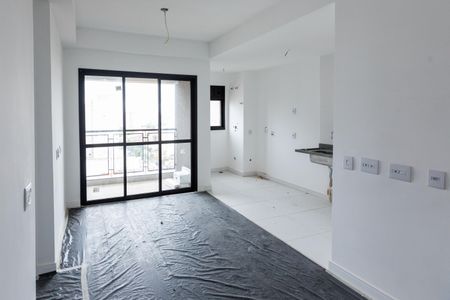 Sala  de apartamento à venda com 2 quartos, 55m² em Taquaral, Campinas
