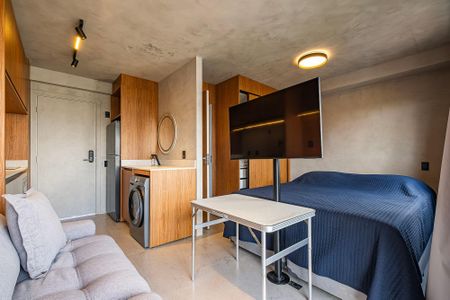 Studio para alugar com 30m², 1 quarto e sem vaga Studio para alugar com 30m², 1 quarto e sem vagaStudio