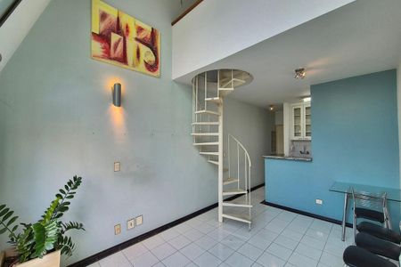 Sala de apartamento para alugar com 1 quarto, 65m² em Cambuí, Campinas