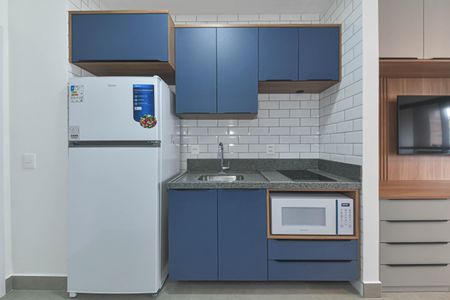 Studio para alugar com 25m², 1 quarto e sem vagaCozinha