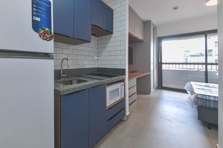 Studio para alugar com 25m², 1 quarto e sem vagaCozinha