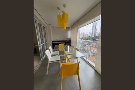 Varanda de apartamento à venda com 1 quarto, 50m² em Jardim Analia Franco, São Paulo