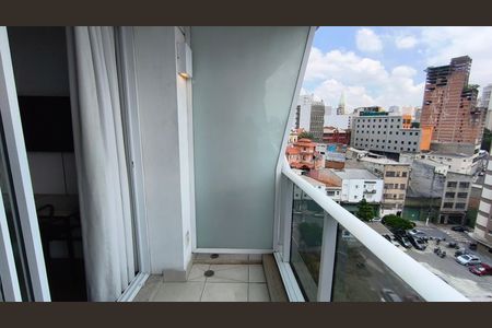 Apartamento para alugar com 23m², 1 quarto e sem vaga Apartamento para alugar com 23m², 1 quarto e sem vagaVaranda