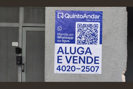 Apartamento para alugar com 23m², 1 quarto e sem vaga Apartamento para alugar com 23m², 1 quarto e sem vagaFachada + Plaquinha