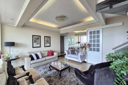 Sala de apartamento à venda com 4 quartos, 290m² em Fazenda Santa Cândida, Campinas