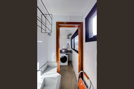 Área de serviço de apartamento à venda com 3 quartos, 82m² em Vila Bertioga, São Paulo
