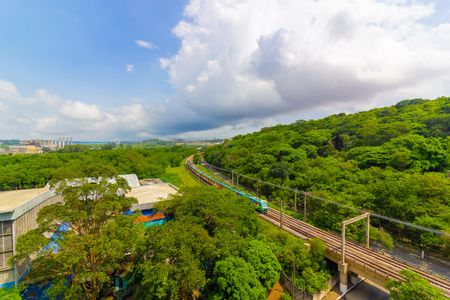 Vista Varanda integrada com área de serviço de apartamento para alugar com 2 quartos, 45m² em Usina Piratininga, São Paulo