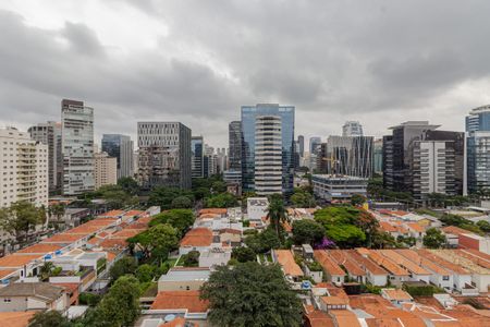 Vista da Sala de apartamento para alugar com 2 quartos, 71m² em Vila Nova Conceição, São Paulo