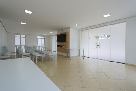 Apartamento para alugar com 49m², 2 quartos e 1 vagaÁrea comum - Salão de festas