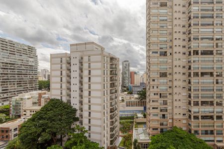 Vista da Sala de apartamento para alugar com 3 quartos, 89m² em Vila Nova Conceição, São Paulo