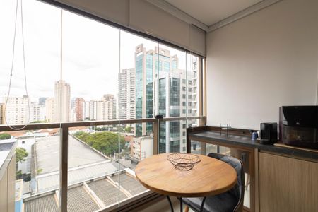 Studio para alugar com 27m², 1 quarto e sem vagaCozinha/Varanda