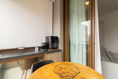 Studio para alugar com 27m², 1 quarto e sem vagaCozinha/Varanda