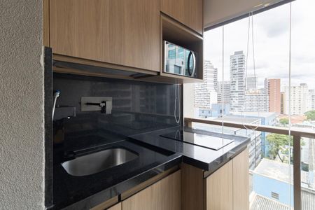 Studio para alugar com 27m², 1 quarto e sem vagaCozinha/Varanda