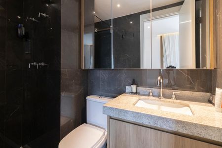 Studio para alugar com 27m², 1 quarto e sem vagaBanheiro 