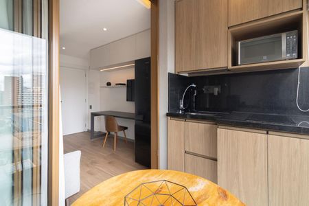 Studio para alugar com 27m², 1 quarto e sem vagaCozinha/Varanda