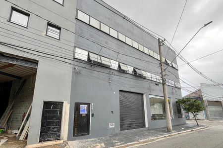 Studio para alugar com 22m², 1 quarto e sem vagaFachada + plaquinha