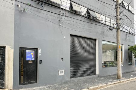 Studio para alugar com 22m², 1 quarto e sem vagaFachada + plaquinha