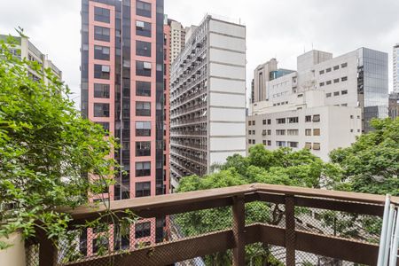 Varanda de apartamento para alugar com 1 quarto, 40m² em Jardim Paulista, São Paulo