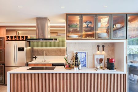 Apartamento à venda com 106m², 3 quartos e 2 vagasCozinha 