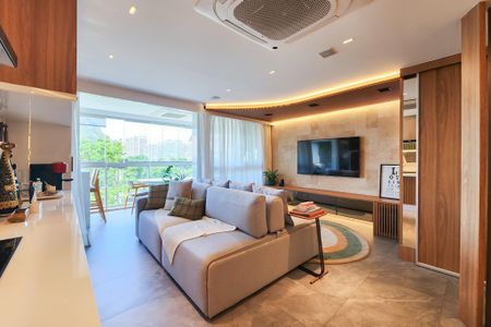 Apartamento à venda com 106m², 3 quartos e 2 vagasSala