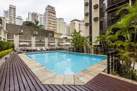 Apartamento à venda com 43m², 1 quarto e 1 vagaPiscina