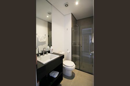 Studio para alugar com 26m², 1 quarto e sem vaga Studio para alugar com 26m², 1 quarto e sem vagaBanheiro