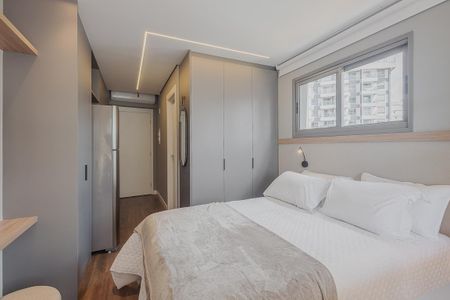 Studio para alugar com 24m², 1 quarto e sem vagaQuarto
