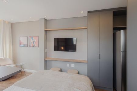 Studio para alugar com 24m², 1 quarto e sem vagaQuarto