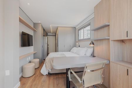 Quarto de kitnet/studio para alugar com 1 quarto, 24m² em Pompeia, São Paulo