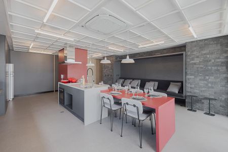 Studio para alugar com 24m², 1 quarto e sem vagaSalão de Festas