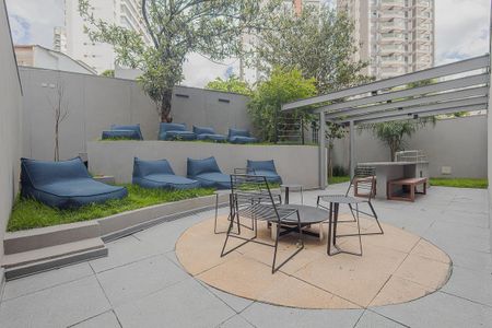 Studio para alugar com 24m², 1 quarto e sem vagaChurrasqueira