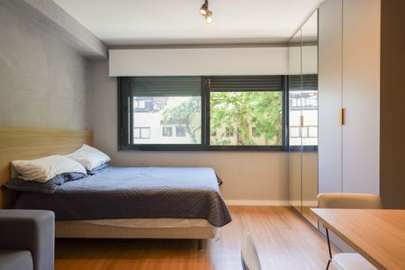 Studio para alugar com 35m², 1 quarto e 1 vagaQuarto