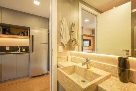 Studio para alugar com 35m², 1 quarto e 1 vagaBanheiro