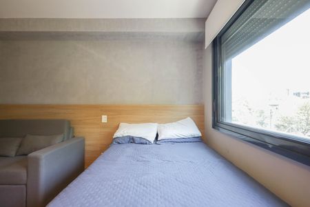 Studio para alugar com 35m², 1 quarto e 1 vagaQuarto