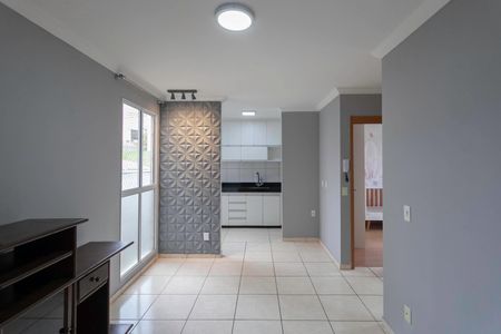 Sala de apartamento para alugar com 2 quartos, 45m² em Chacaras Reunidas Santa Terezinha, Contagem