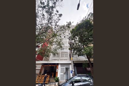 Studio para alugar com 150m², 3 quartos e 1 vagafachada do predio