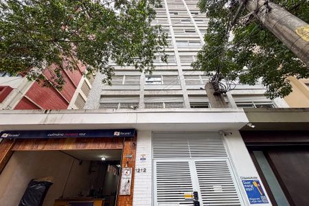 Studio para alugar com 150m², 3 quartos e 1 vagafachada do predio