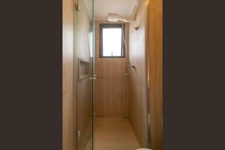 Apartamento para alugar com 34m², 1 quarto e sem vaga Apartamento para alugar com 34m², 1 quarto e sem vagaBanheiro da Suíte
