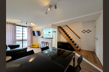 Apartamento para alugar com 70m², 1 quarto e 1 vagaSala