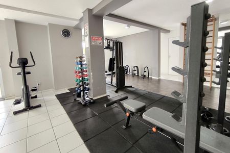 Apartamento à venda com 50m², 2 quartos e 1 vaga Apartamento à venda com 50m², 2 quartos e 1 vagaÁrea comum - Academia