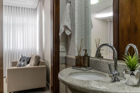 Lavabo de apartamento à venda com 4 quartos, 138m² em Prado, Belo Horizonte