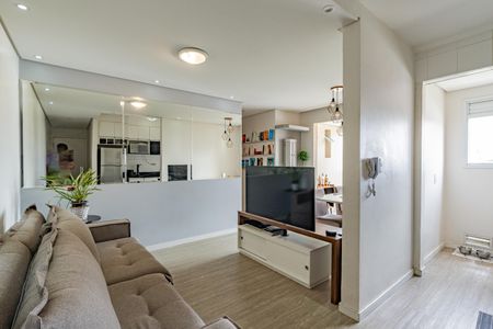 Sala de apartamento à venda com 2 quartos, 56m² em Vila Caraguata, São Paulo