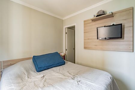 Suíte de apartamento à venda com 2 quartos, 56m² em Vila Caraguata, São Paulo