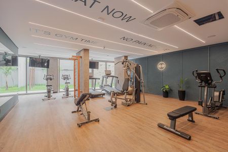 Studio para alugar com 24m², 1 quarto e sem vagaAcademia