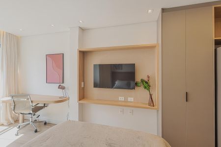 Studio para alugar com 24m², 1 quarto e sem vagaQuarto