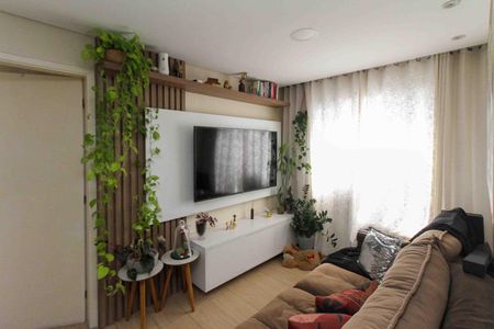 Sala de apartamento para alugar com 2 quartos, 49m² em Parque Boa Esperança, São Paulo