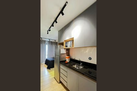 Studio à venda com 26m², 1 quarto e sem vagaCozinha